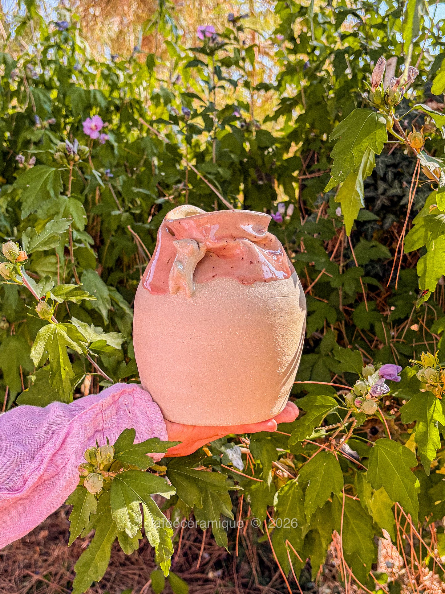 Vase chat n°1