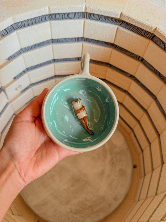 Tasse Lac - Bébé loutre