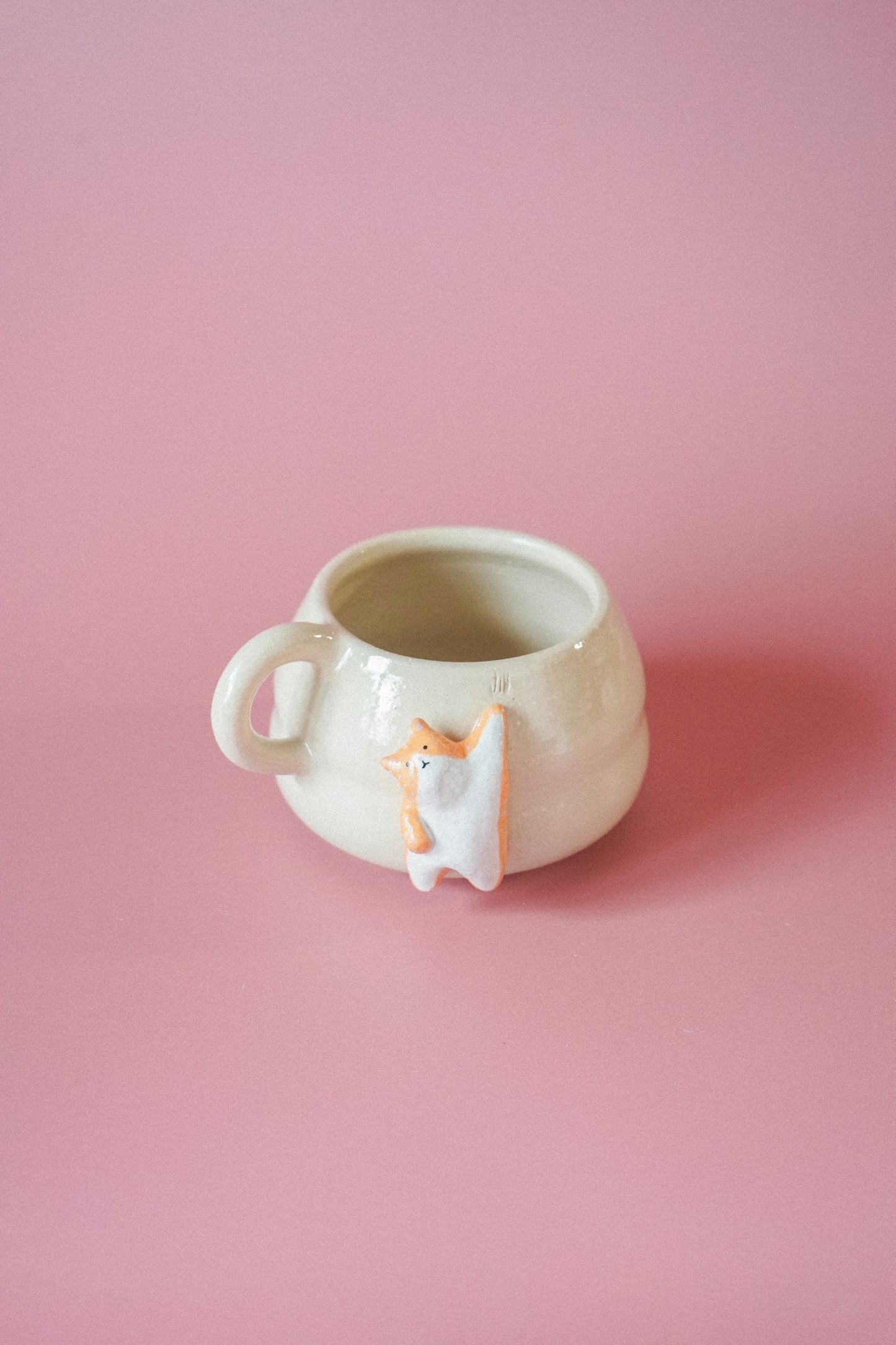 Tasse - chat orange