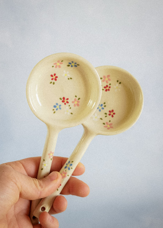 Grande cuillère - Fleurie