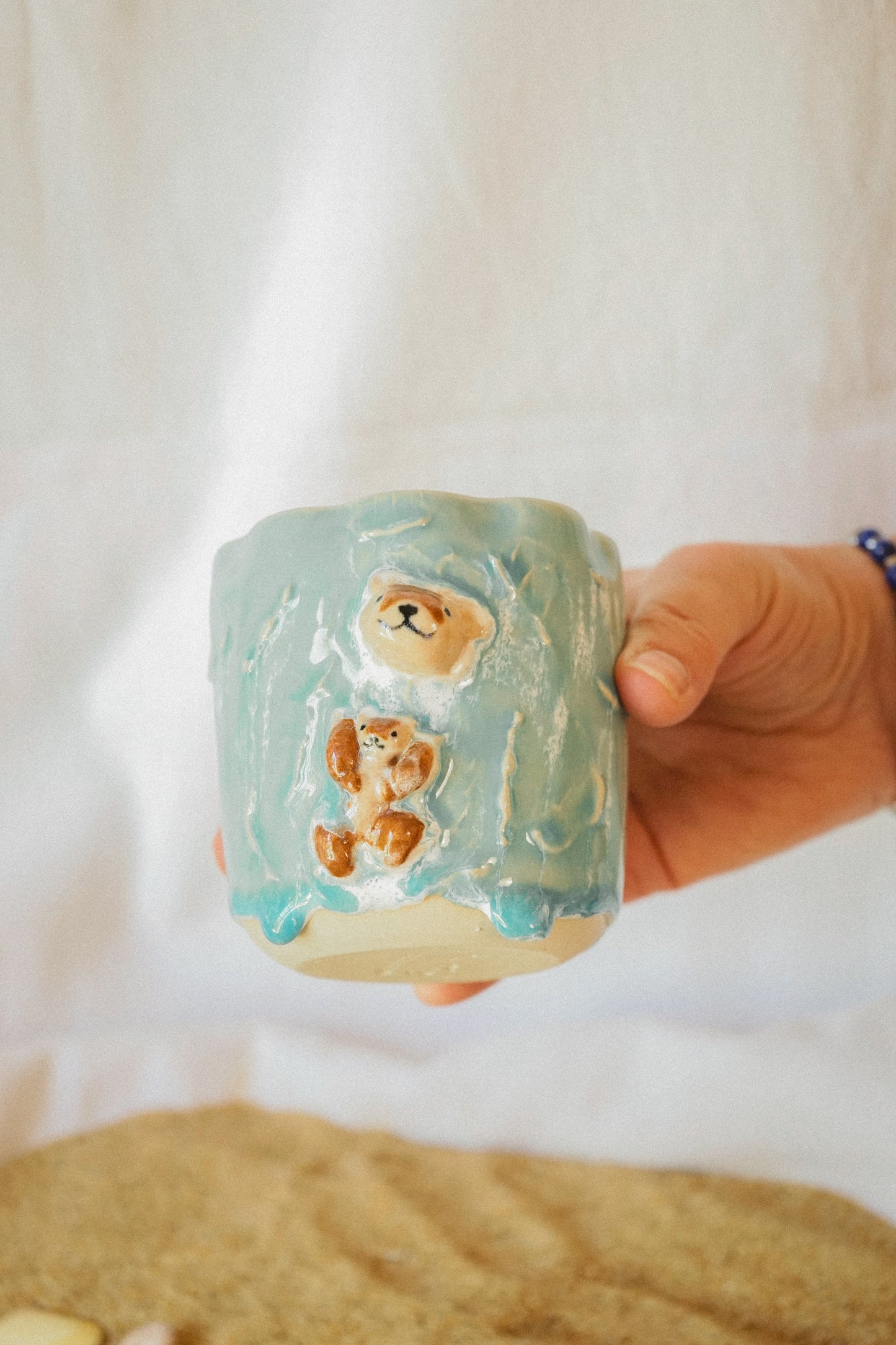 Tasse Totem - Loutre et son bébé