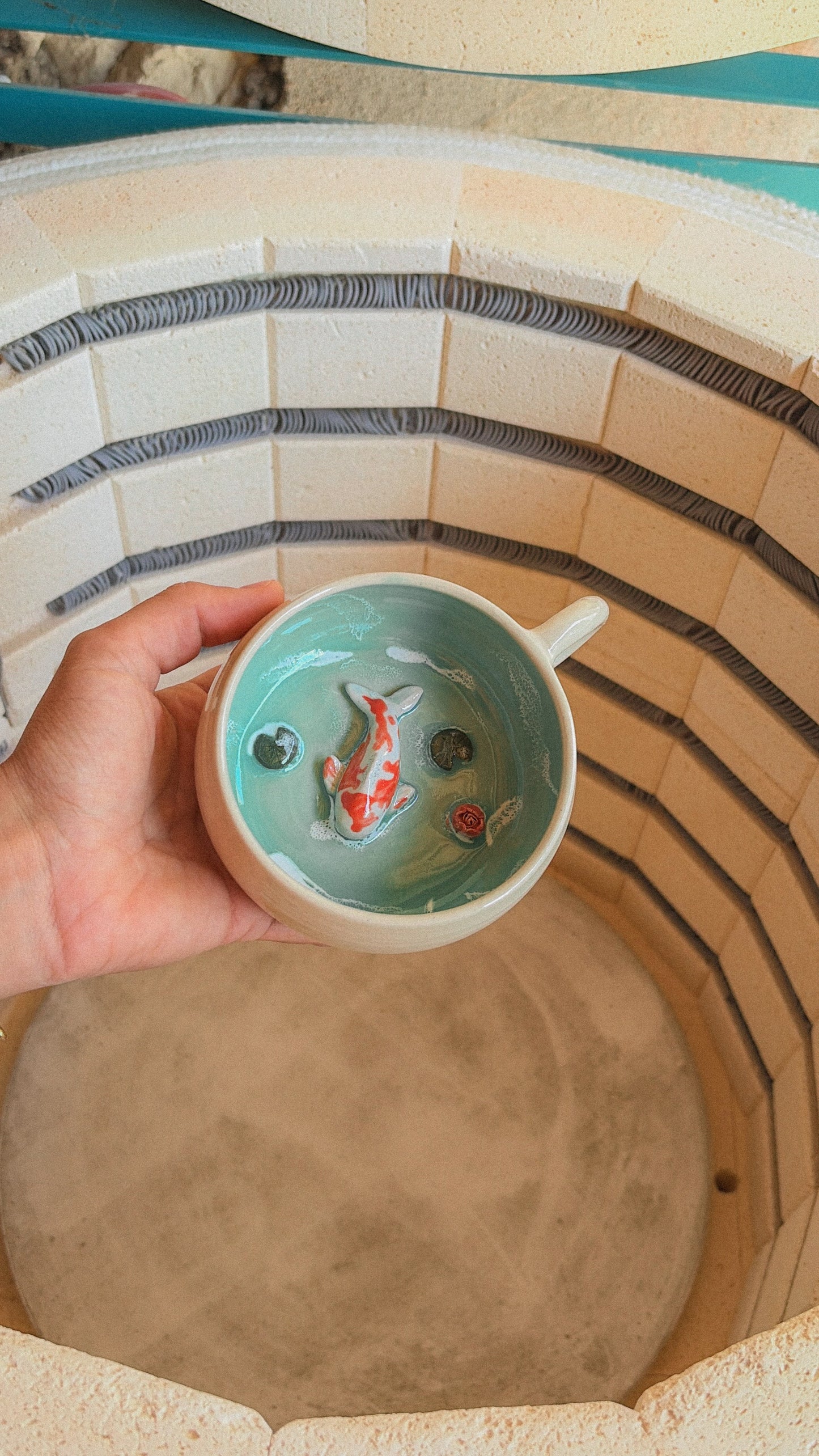 Tasse Lac - Carpes Koi