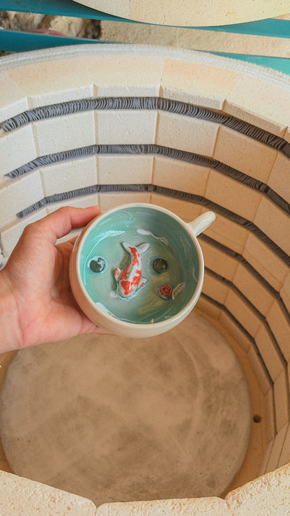 Tasse Lac - Carpes Koi
