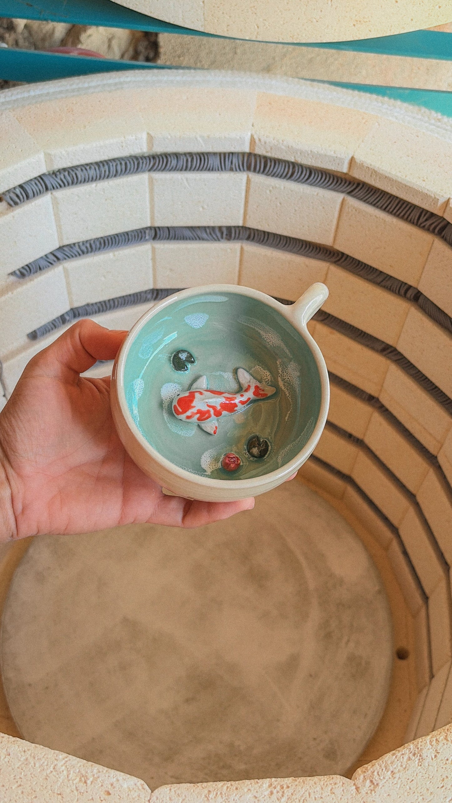 Tasse Lac - Carpes Koi