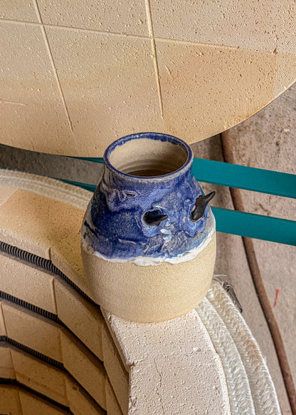 Vase Bleu marine – Orques