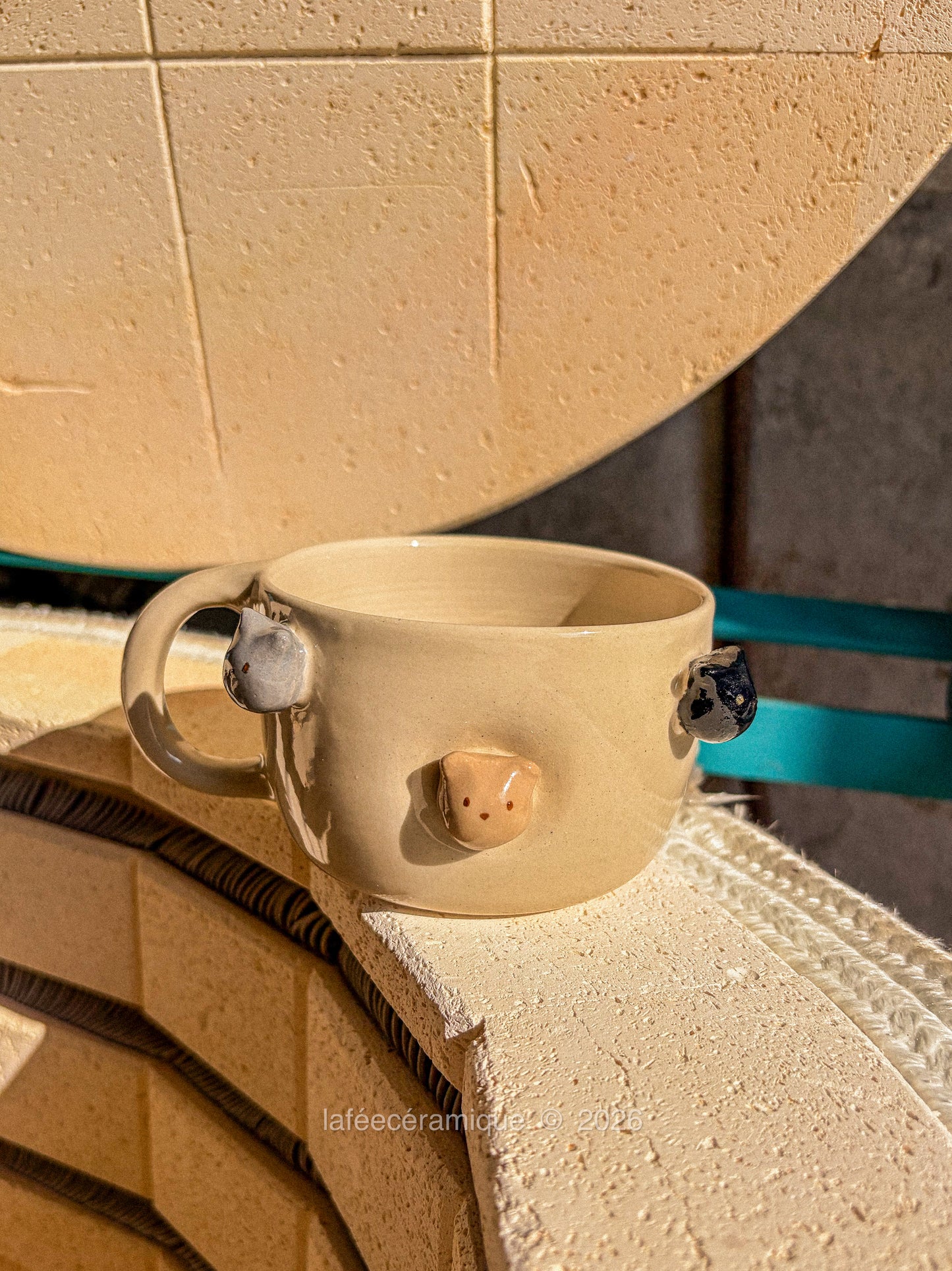 Tasse têtes de chat