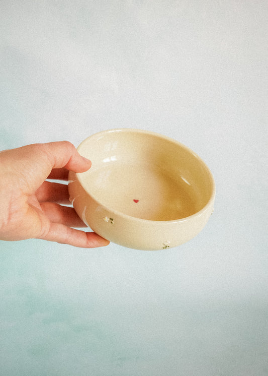 Bol creux - Margeurites 3D