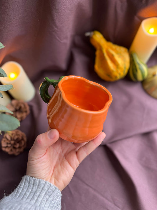 Tasse citrouille modelée
