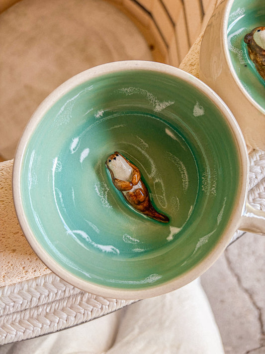 Tasse Lac - Bébé loutre