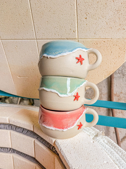 PRÉCOMMANDES - Tasse à café Océan avec anse