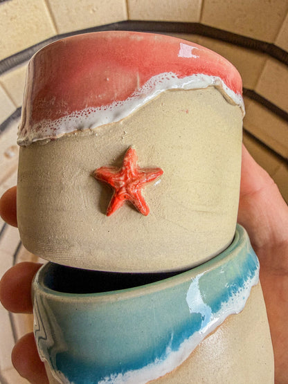 Tasse expresso Océan Rose
