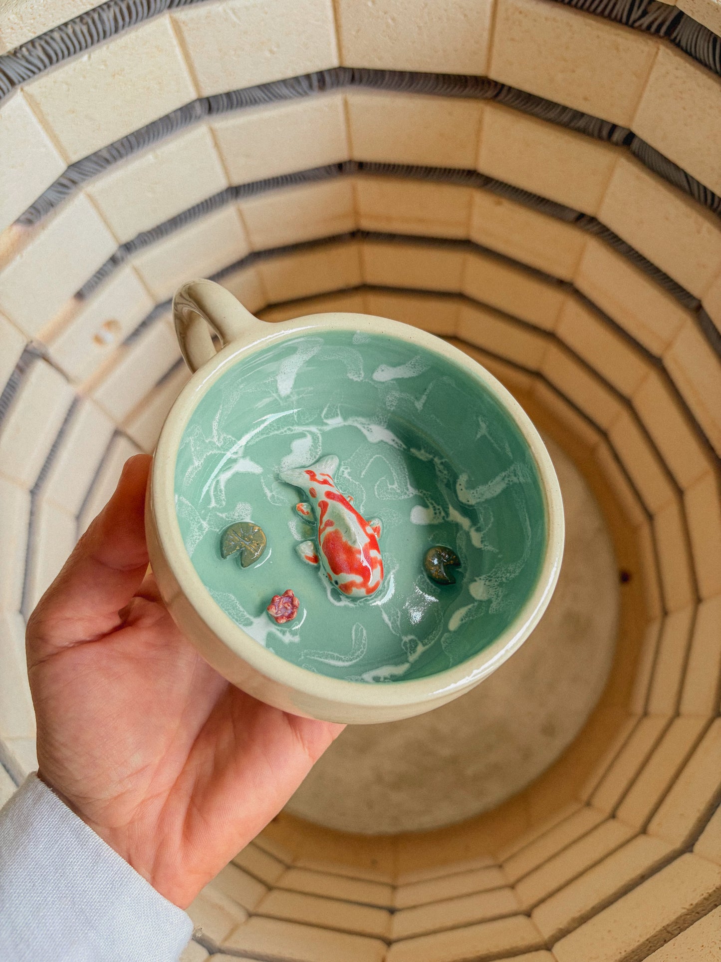 Tasse Lac - Carpes Koi