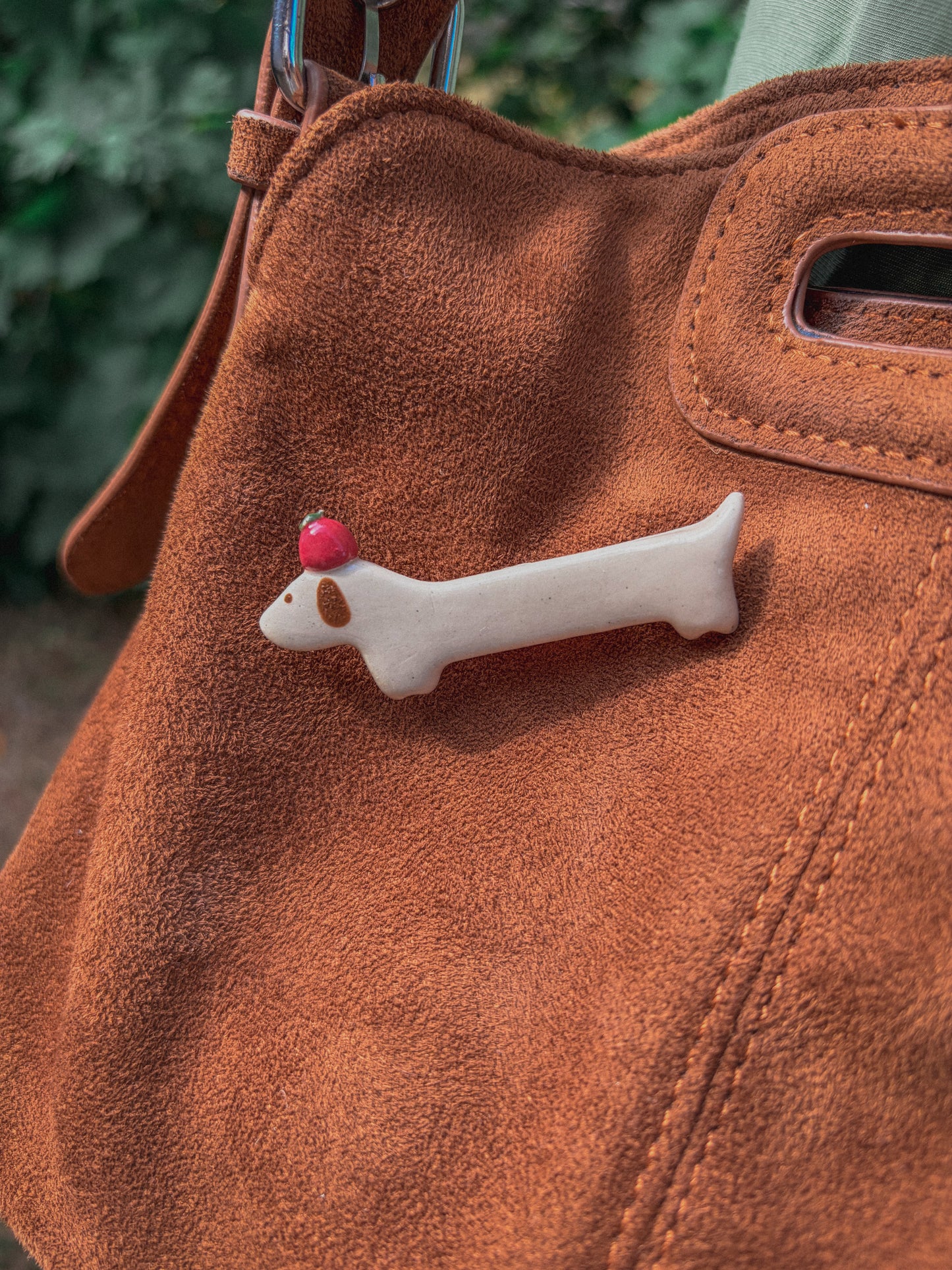 Broche teckel