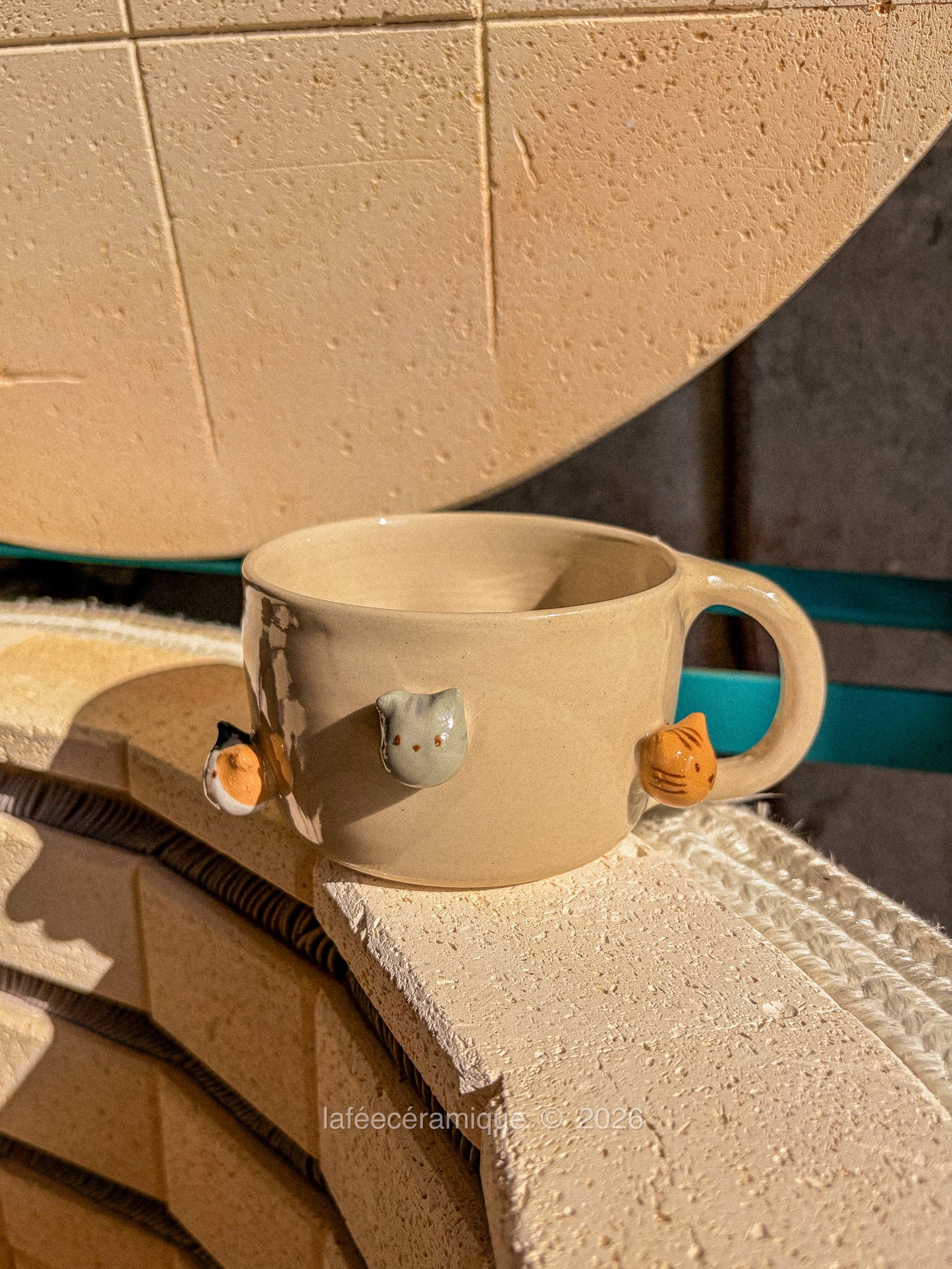 Tasse têtes de chat