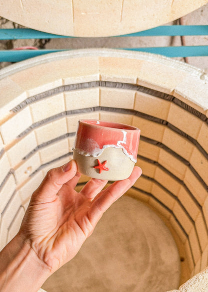 Tasse expresso Océan Rose