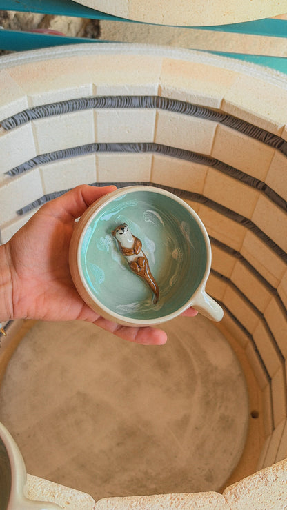 Tasse Lac - Loutre