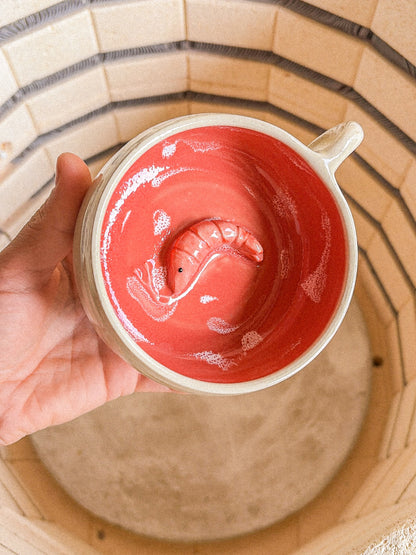 Tasse Océan rose - Crevette