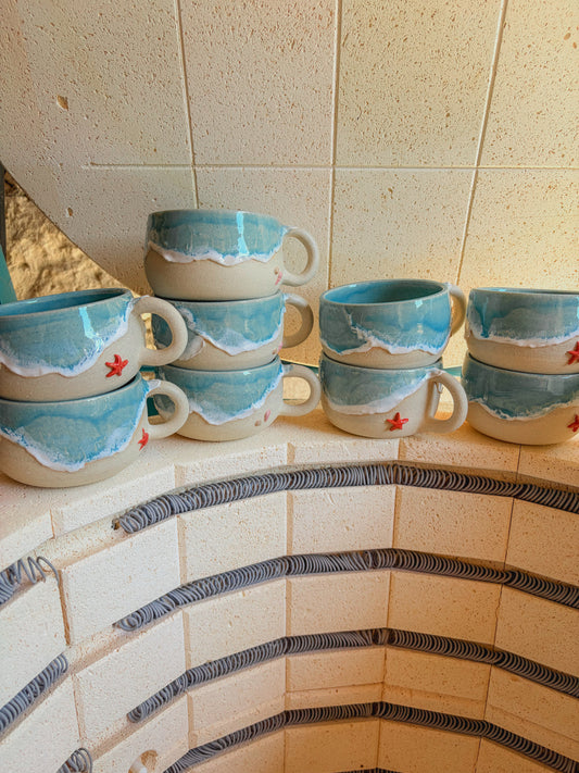 PRÉCOMMANDES - Tasse à café Océan avec anse