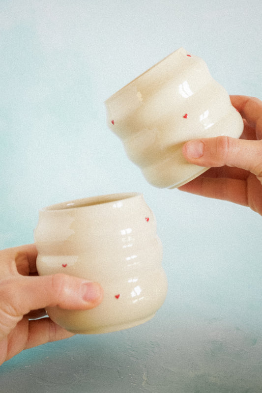 Mug wavy - Coeurs
