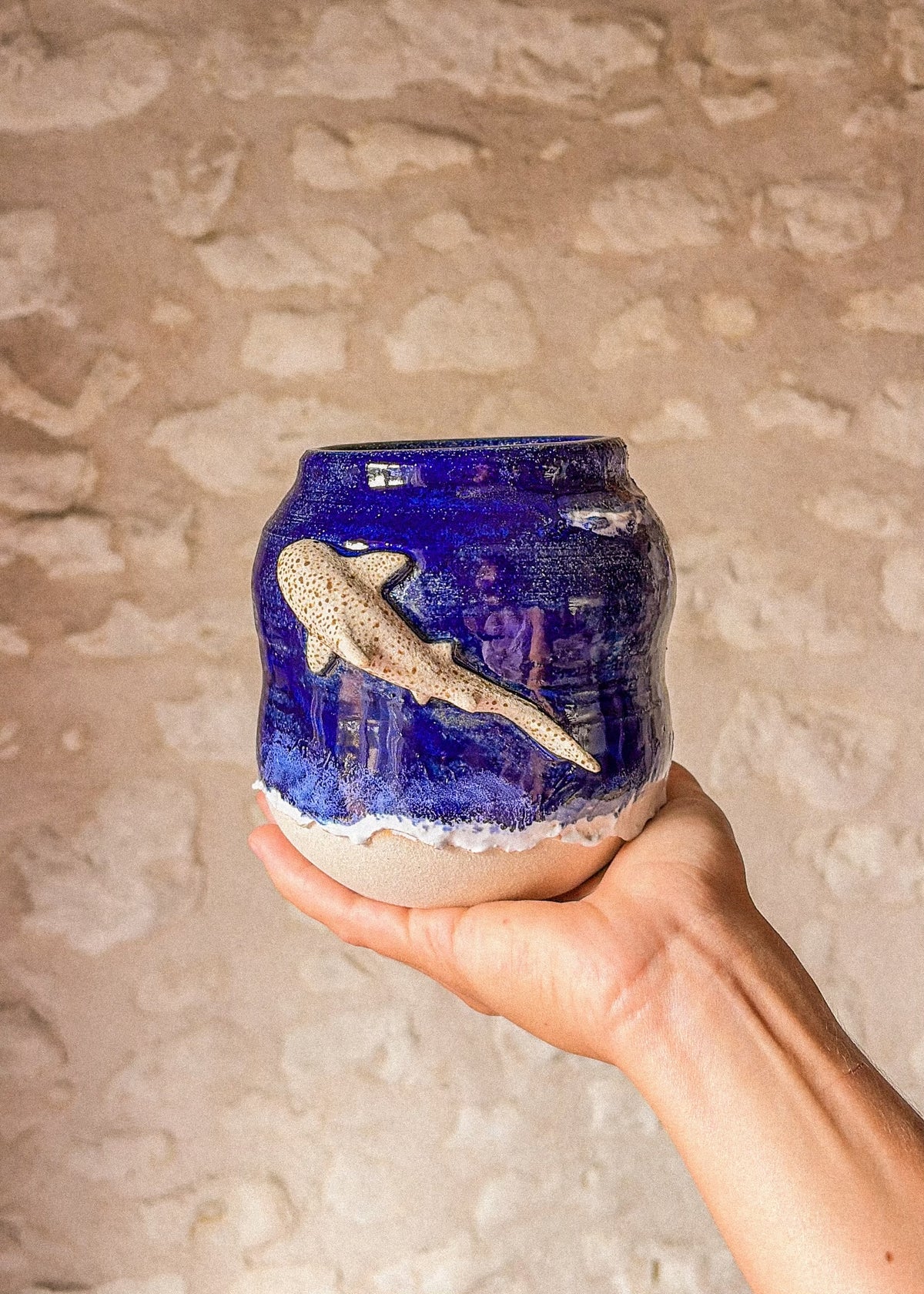 Vase – Requin léopard