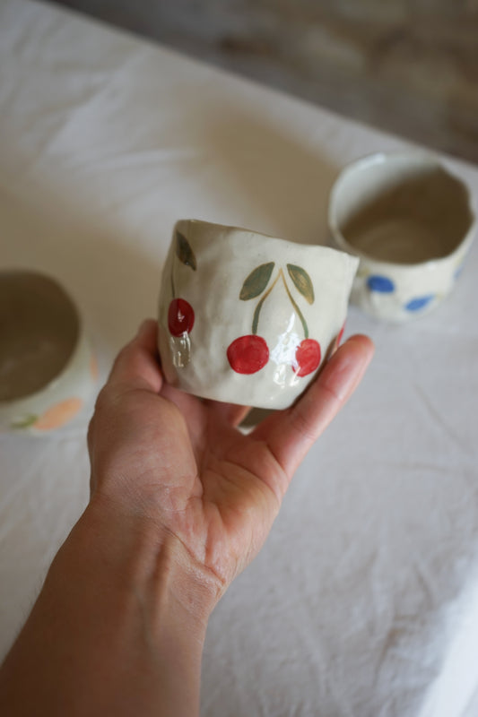 Tasse modelée fruit