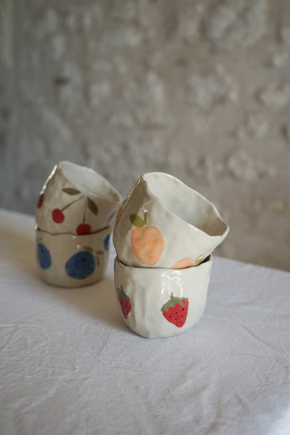 Tasse modelée fruit