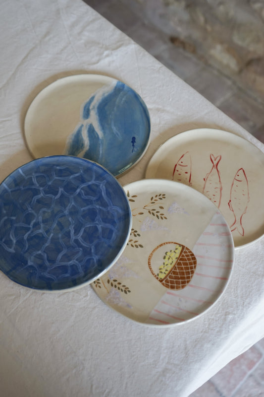 Assiette Terre et Mer