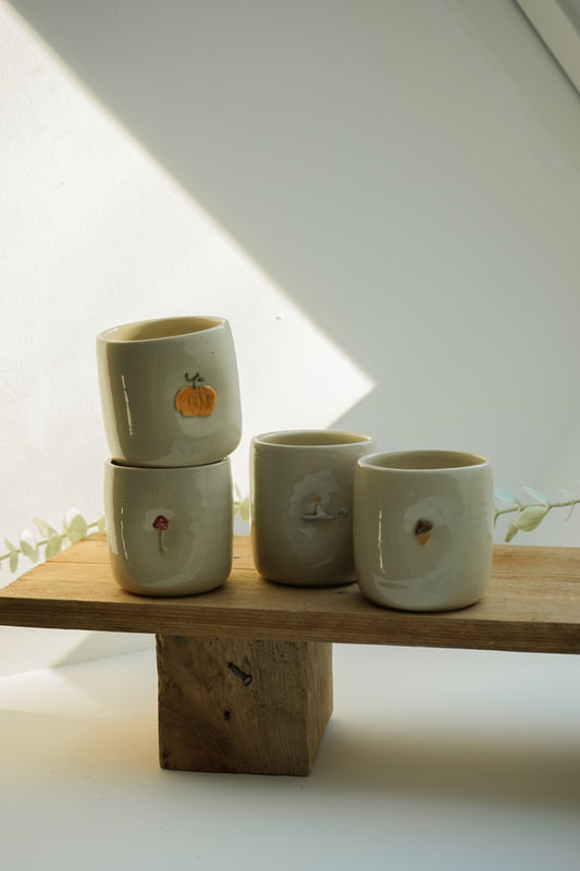 Tasse expresso automnale