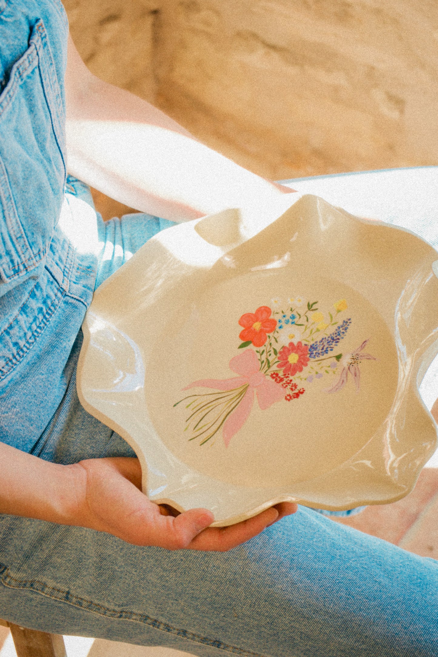 Plateau - Bouquet printanier
