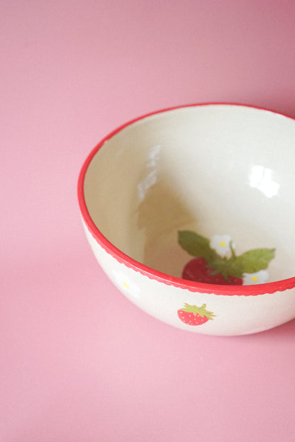 Saladier - fraises