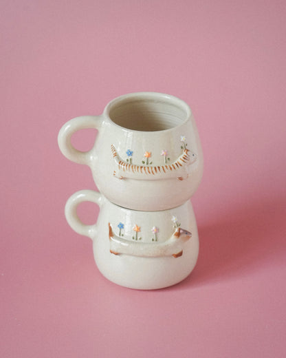 Tasse - chat printanier