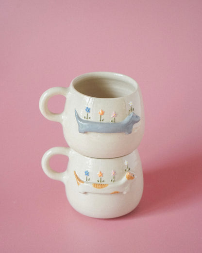 Tasse - chat printanier