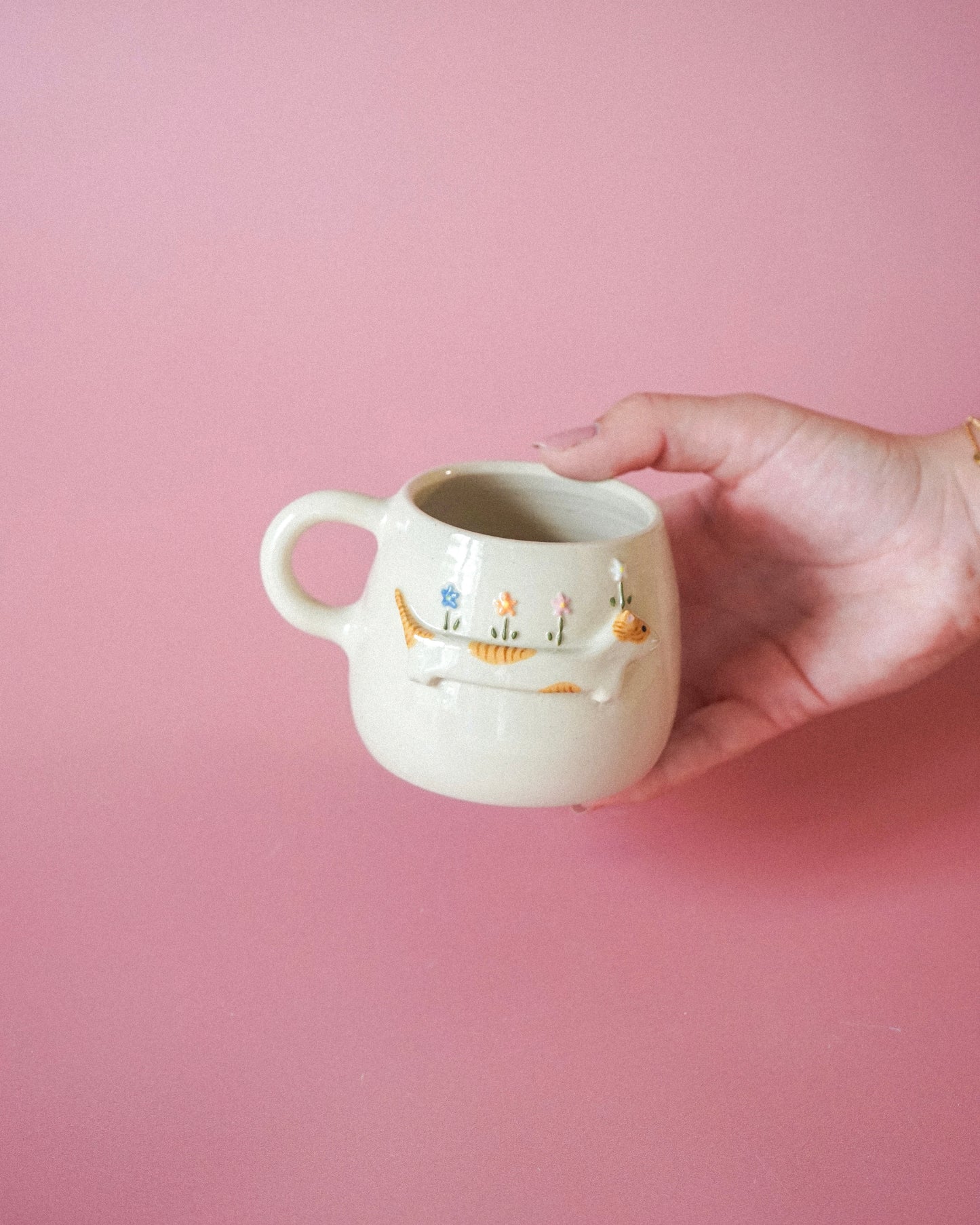 Tasse - chat printanier