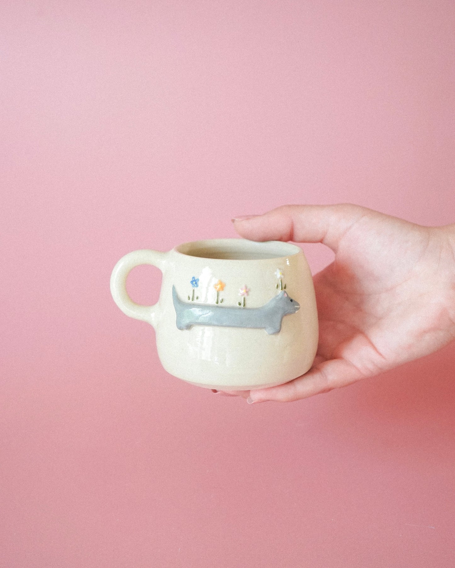 Tasse - chat printanier