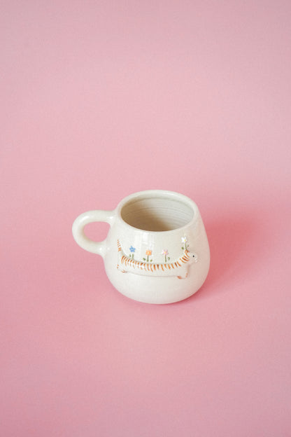 Tasse - chat printanier