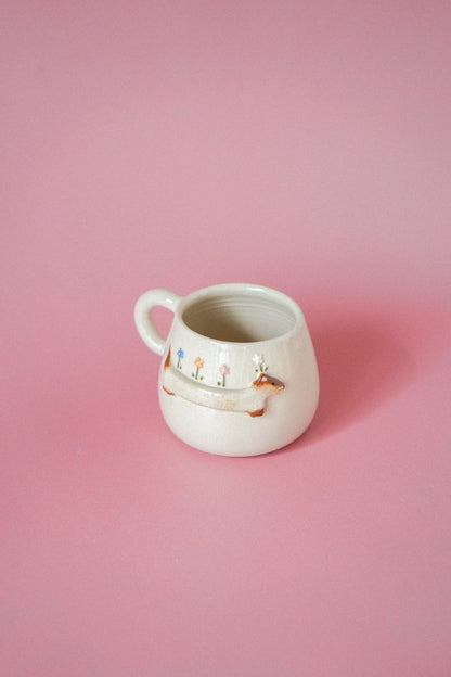 Tasse - chat printanier