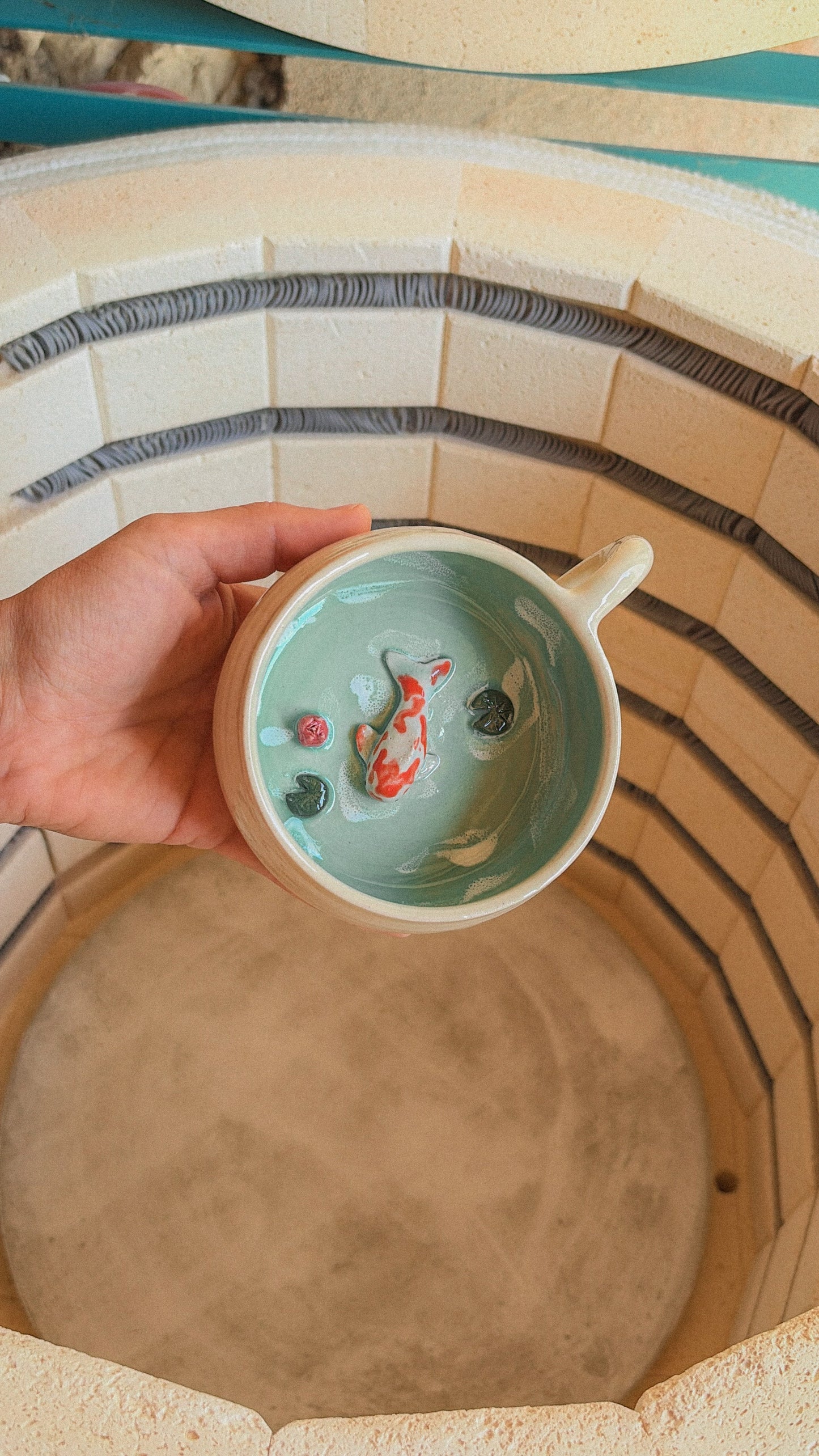 Tasse Lac - Carpes Koi