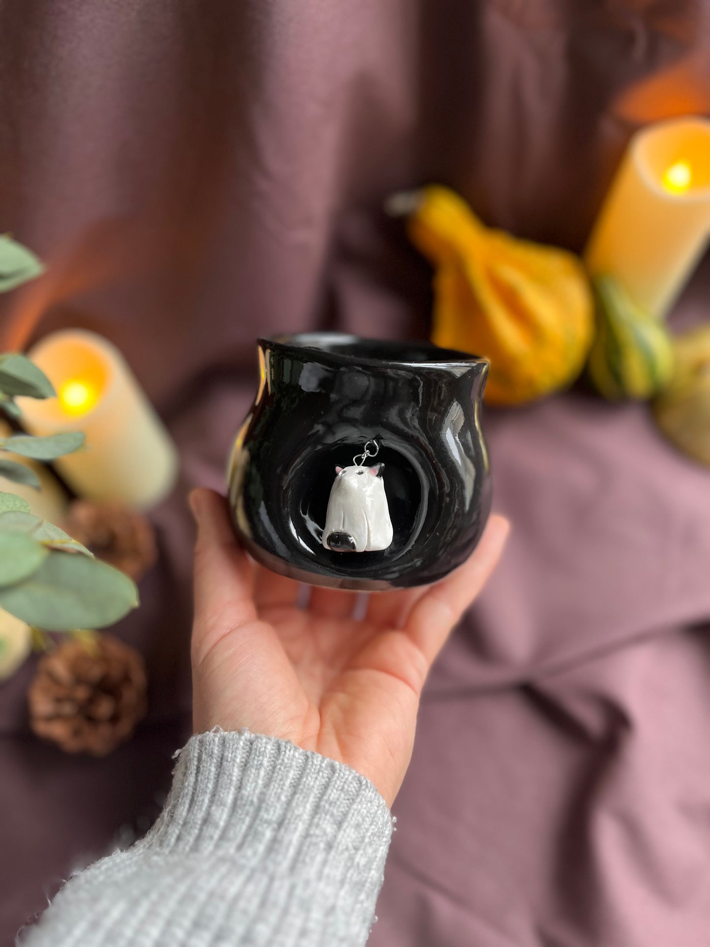 Mug chaudron et son animal 3D