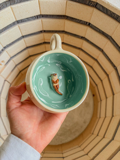 Tasse Lac - Bébé loutre