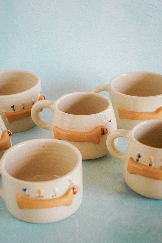 Tasse - Teckel printanier