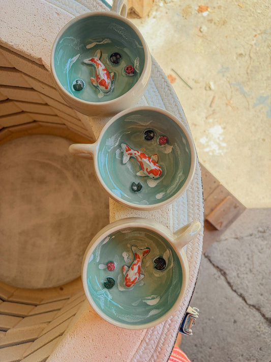 Tasse Lac - Carpes Koi