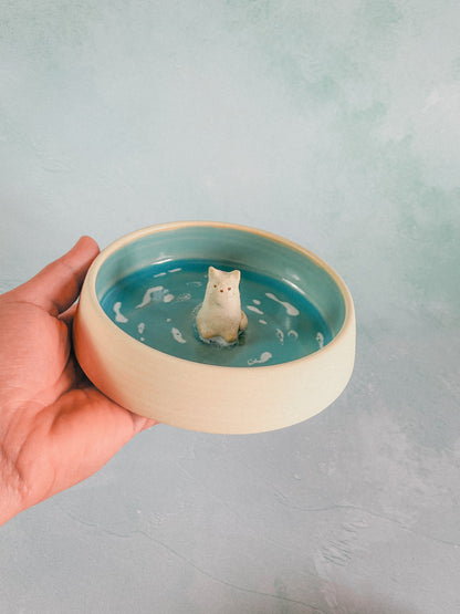 Gamelle d'eau - animal 3D