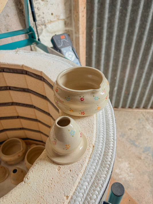 Set à matcha, bol et support pour fouet en bambou